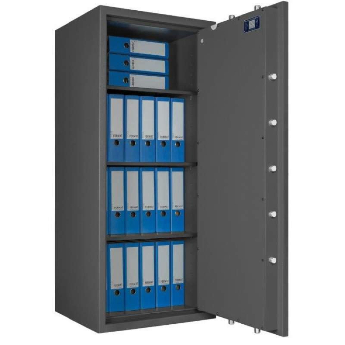 Seif certificat antiefractie Gemini Pro 55 gri inchidere cheie [3]