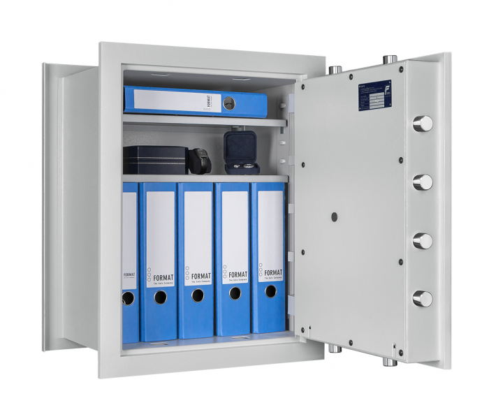 Seif certificat antiefractie incastrabil in perete Wega 50 380 inchidere cifru mecanic [2]