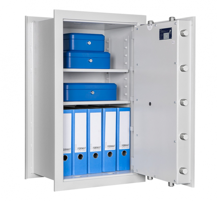 Seif certificat antiefractie incastrabil in perete Wega 70 380 inchidere cifru mecanic [2]