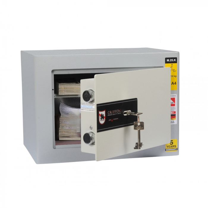 Seif certificat antiefractie M 25 K inchidere cheie [2]