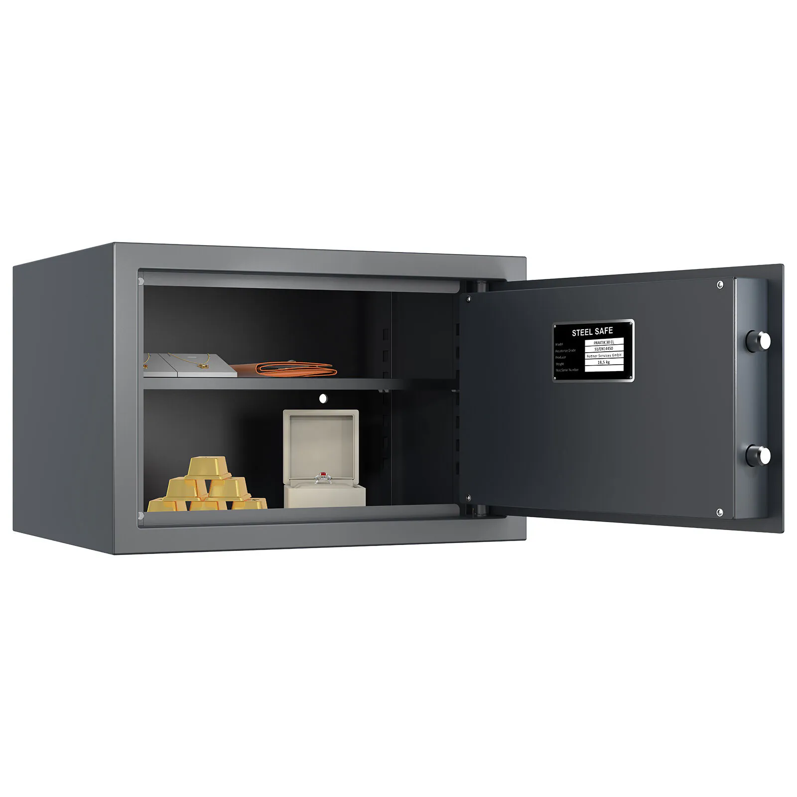 Seif certificat antiefractie Praktik 30 inchidere electronica [3]