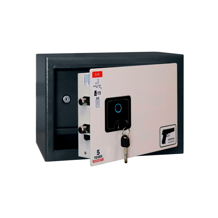 Seif pentru pistol cu depozitar munitie S 30 FPP inchidere biometrica [2]