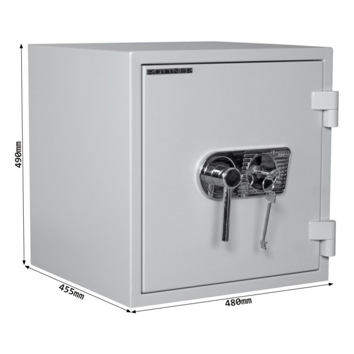 Seif certificat antiefractie antifoc Fire Master 50 inchidere cheie [5]