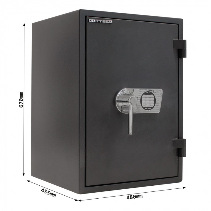 Seif certificat antiefractie antifoc Fire Profi 65 inchidere electronica [5]