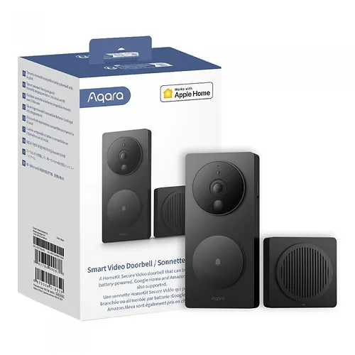 Sonerie inteligenta cu camera video Aqara Smart Video Doorbell G4 Negru [2]