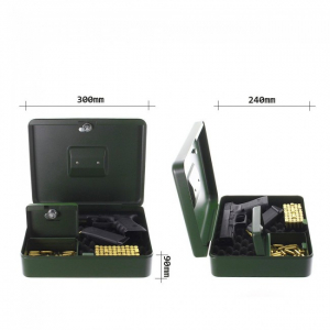Casete pistol Gunbox incuietoare cheie [2]