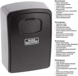 Cutie pentru chei Keysafe 40 SB inchidere cifru [5]
