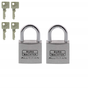 Set 2 lacate aluminiu Alutitan DUO 770 30 SB inchidere cheie [5]