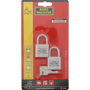 Set 2 lacate aluminiu Alutitan DUO 770 30 SB inchidere cheie [7]