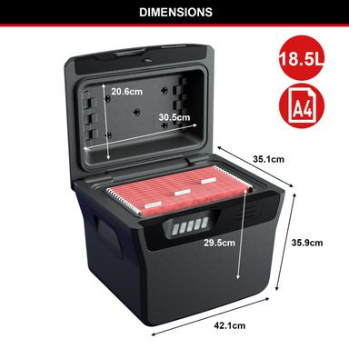 Caseta antifoc si antiumezeala mare FHW40300EURHRO inchidere electronica [3]