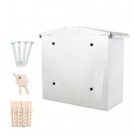 Cutie postala Woethersee inox inchidere cheie [4]