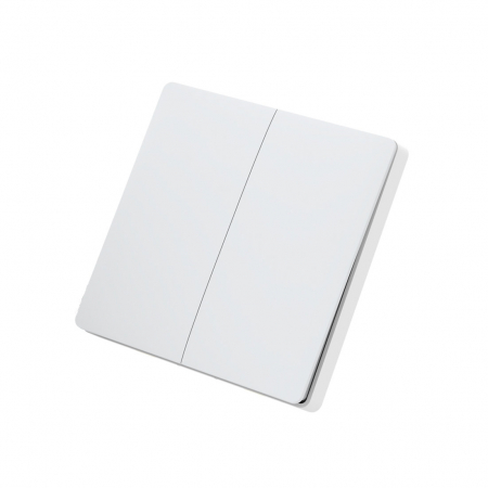 Controllere Smart Home - Intrerupator inteligent H1 Double Rocker, EU, WRS-R02 Aqara Alb