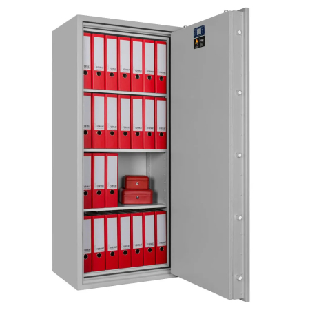 Seif certificat antiefractie antifoc Lava 4 gri [2]