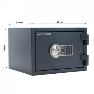 Seif certificat antiefractie antifoc Fire Hero 30 inchidere electronica [4]