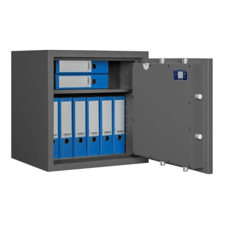 Seif certificat antiefractie Gemini Pro 10 gri inchidere cheie [2]