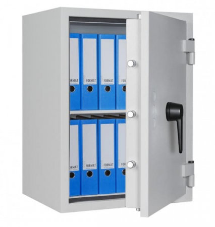 Case de bani - Seif certificat antiefractie Gemini Pro 20 gri deschis inchidere electronica