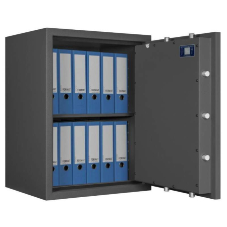 Seif certificat antiefractie Gemini Pro 20 gri inchidere cheie [2]