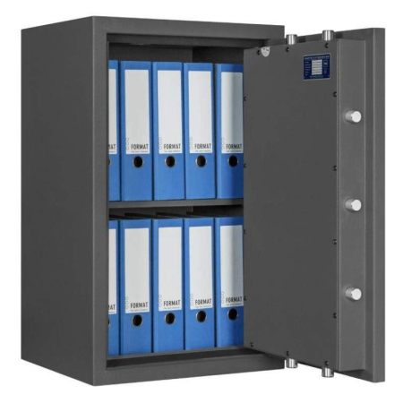 Seif certificat antiefractie Gemini Pro 3 gri inchidere cheie [2]