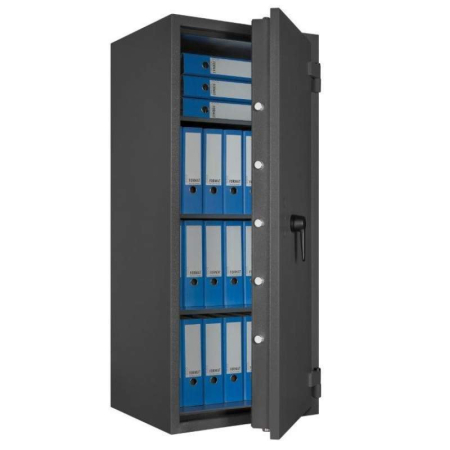 Seifuri - Seif certificat antiefractie Gemini Pro 55 gri inchidere cheie