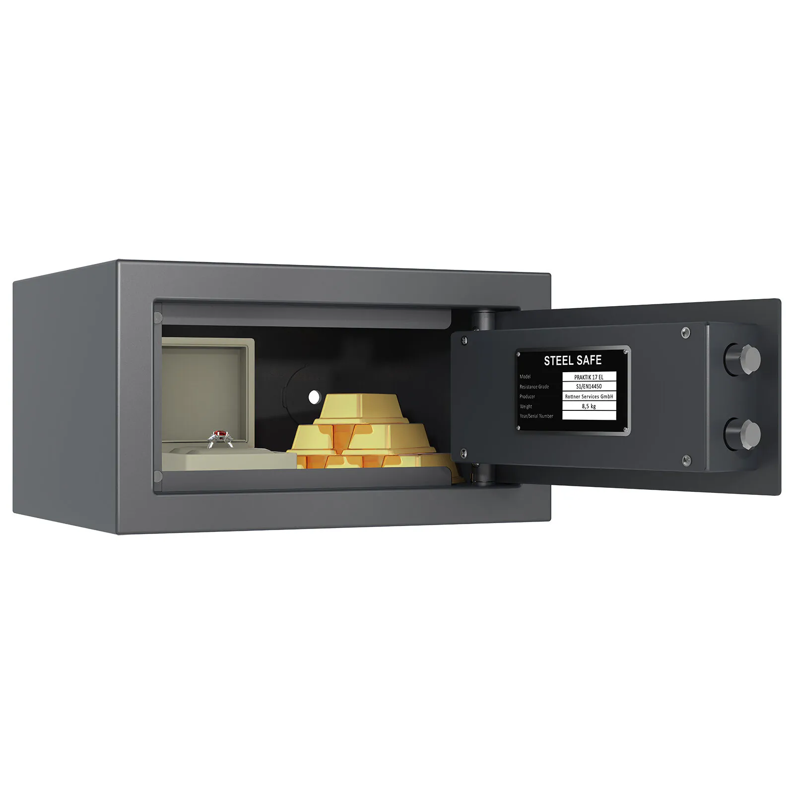 Seif certificat antiefractie Praktik 17 inchidere electronica [2]