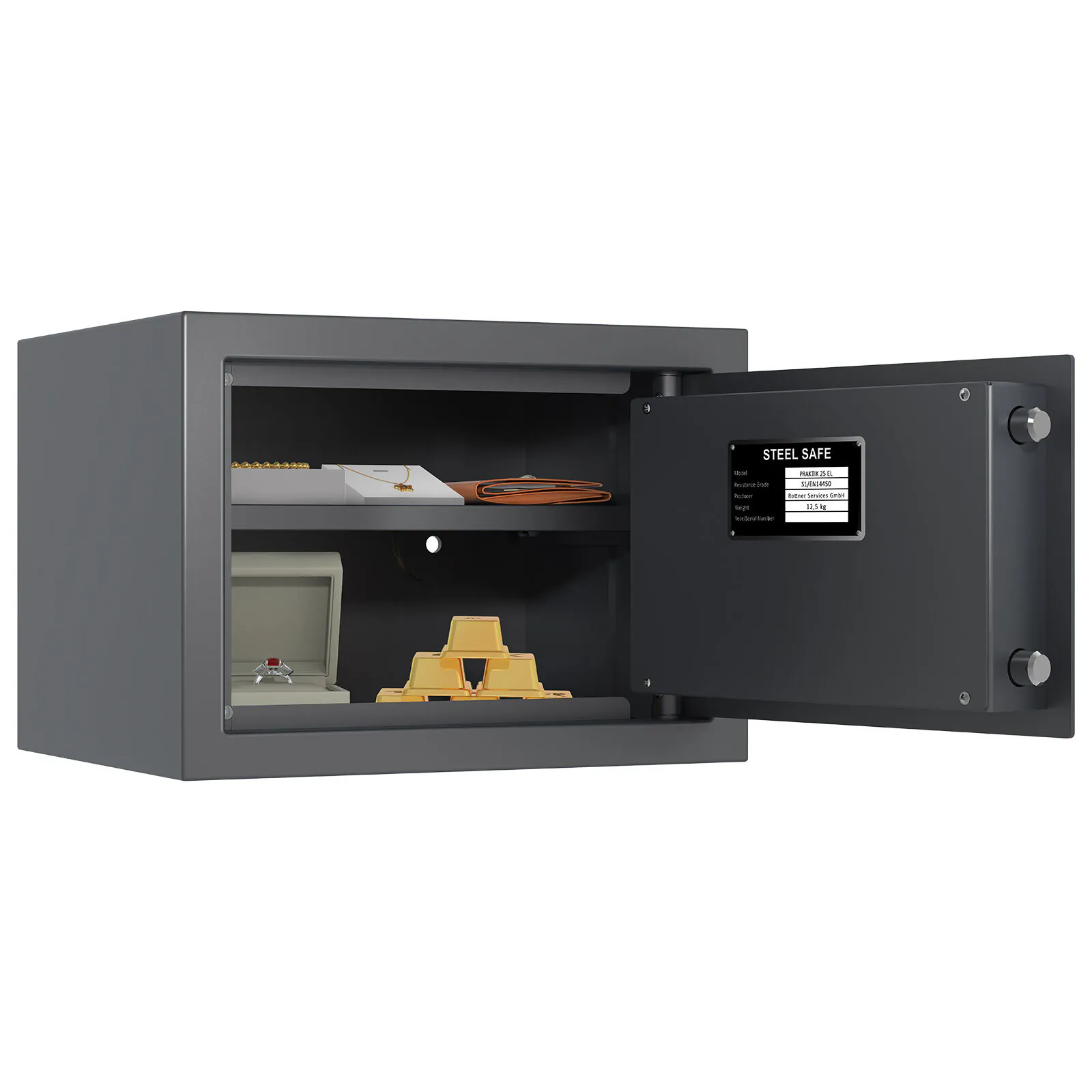 Seif certificat antiefractie Praktik 25 inchidere electronica [2]