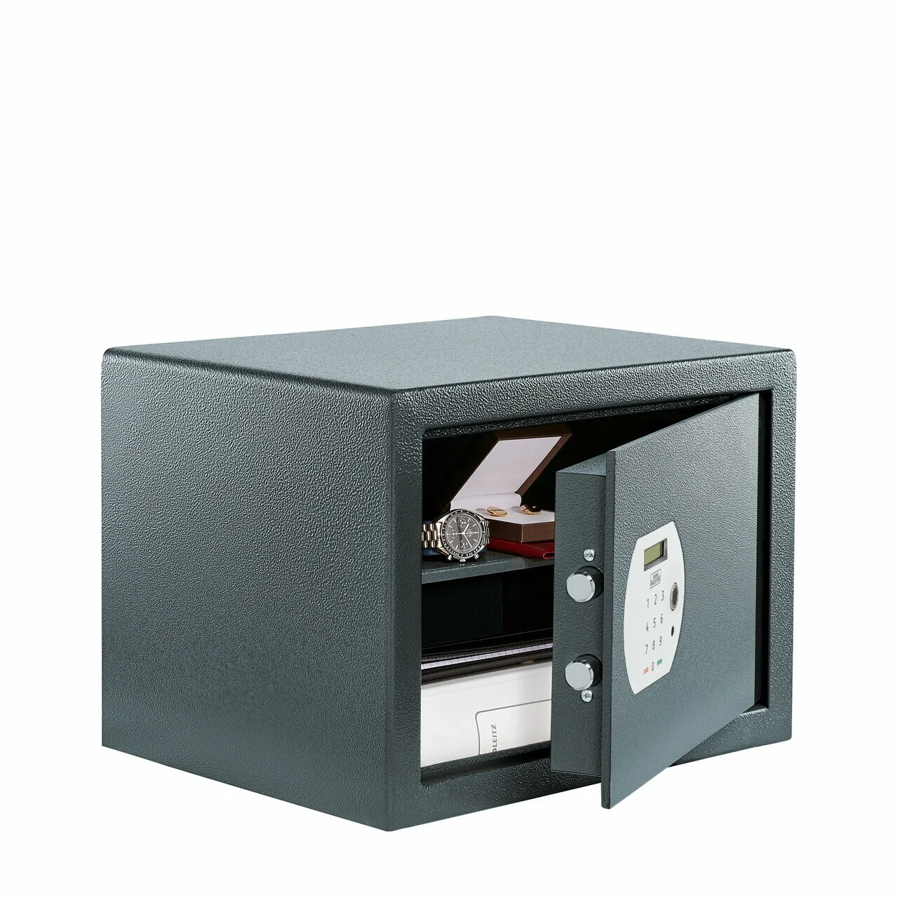 Seif mobila Pure PS 130 E FP inchidere biometrica [1]