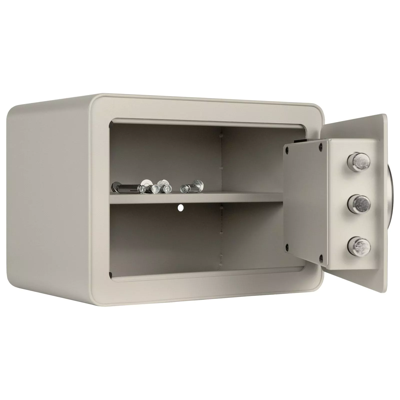 Seif mobila Vintage gri inchidere biometrica [2]