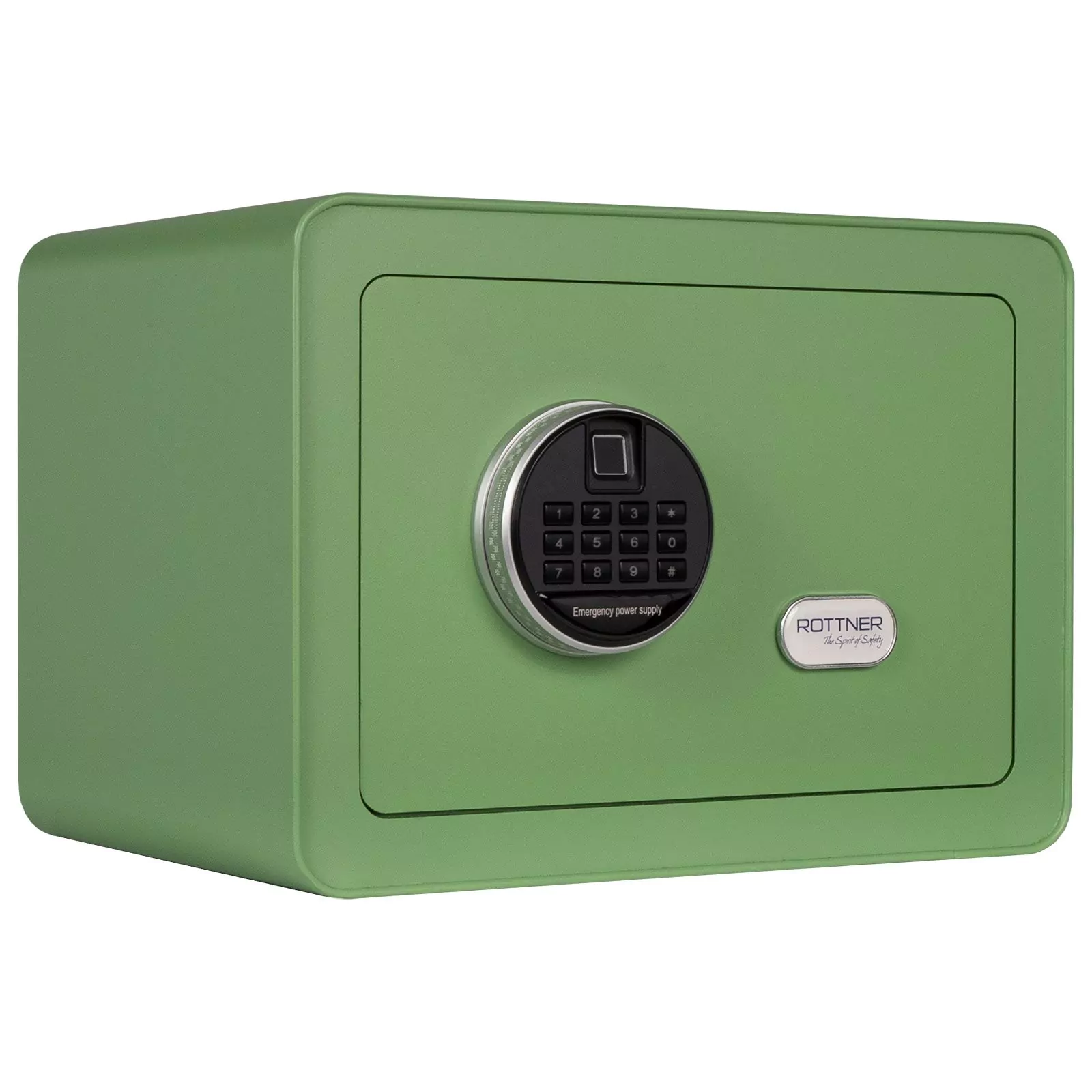Seifuri hotel - Seif mobila Vintage verde inchidere biometrica