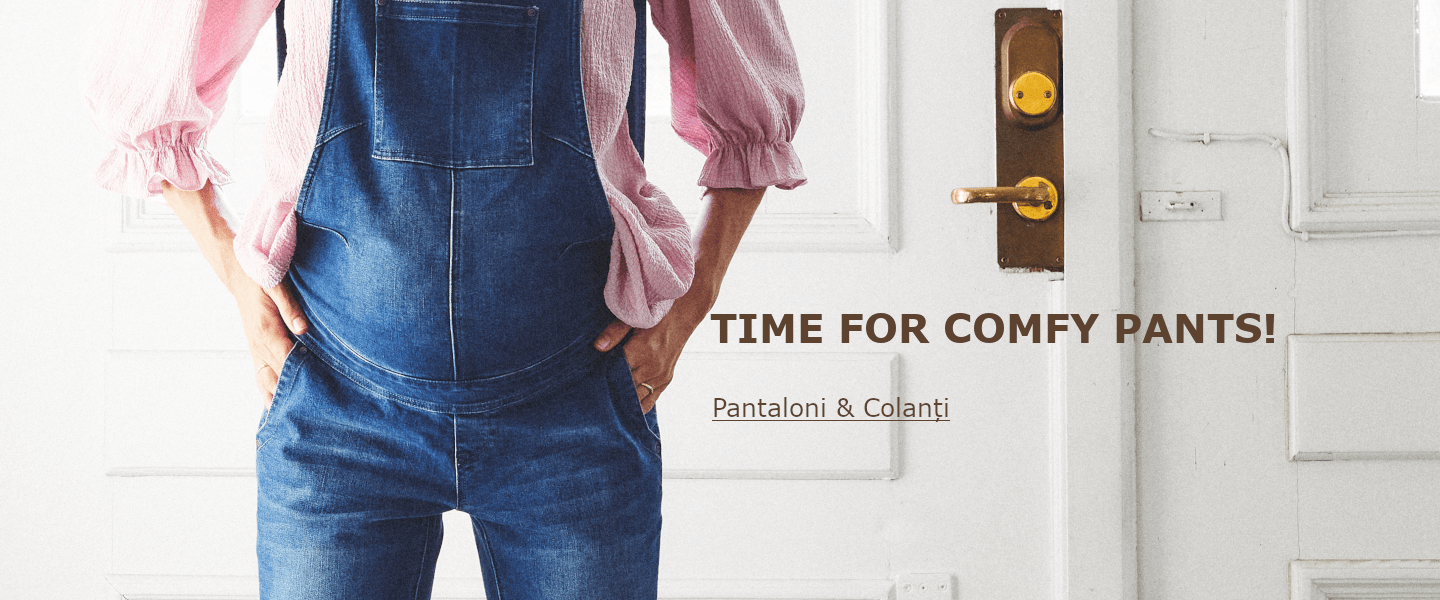 Pantaloni si Colanti pentru Gravide