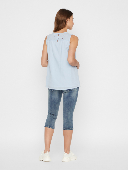 Bluza pentru gravide din bumbac organic Mamalicious Malina [4]