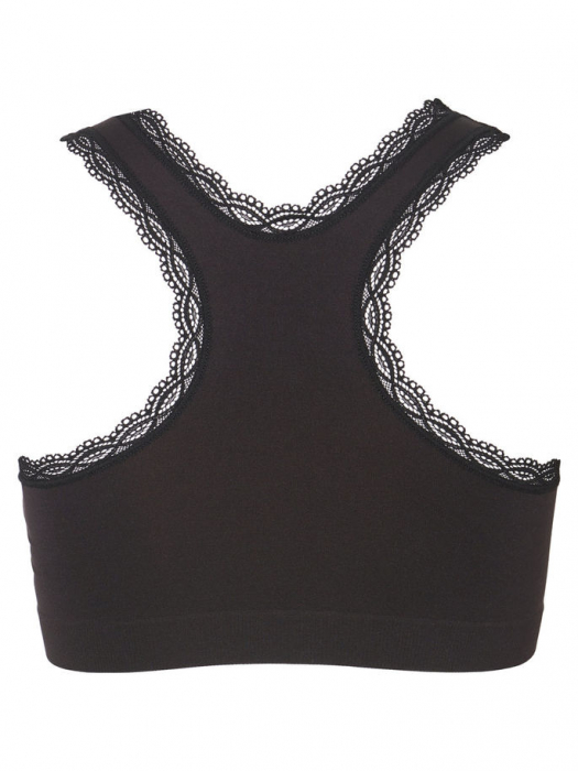 Bustiera gravide si alaptare Mamalicious Crossy negru [2]