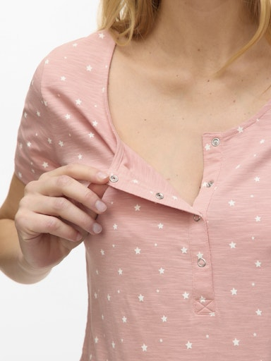 camasa-de-noapte-pentru-alaptare-mamalicious-mira-star-rose [2]