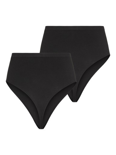 Chiloti gravide cu centura de sustinere, tanga, set 2 buc - Mamalicious Heal [6]