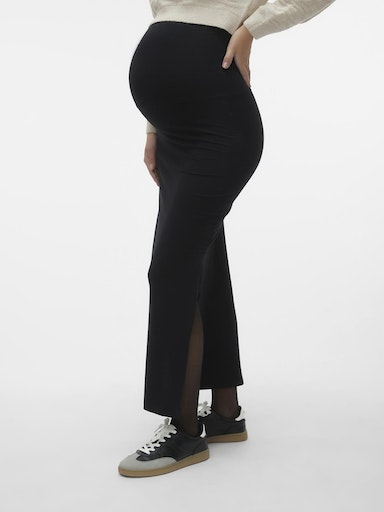 fusta-lunga-pentru-gravide-mamalicious-emma-neagra [5]
