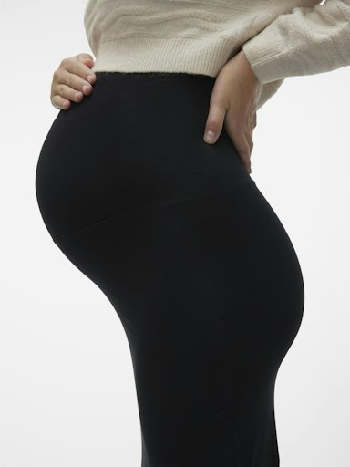 fusta-lunga-pentru-gravide-mamalicious-emma-neagra [4]