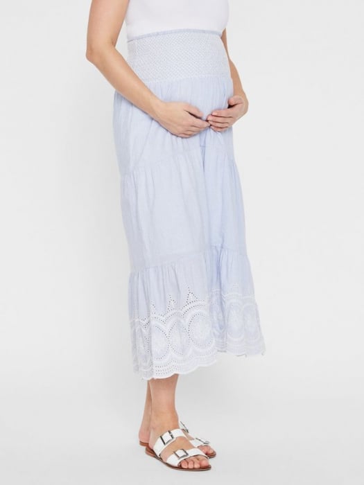 Fusta lunga pentru gravide Mamalicious Leila [2]