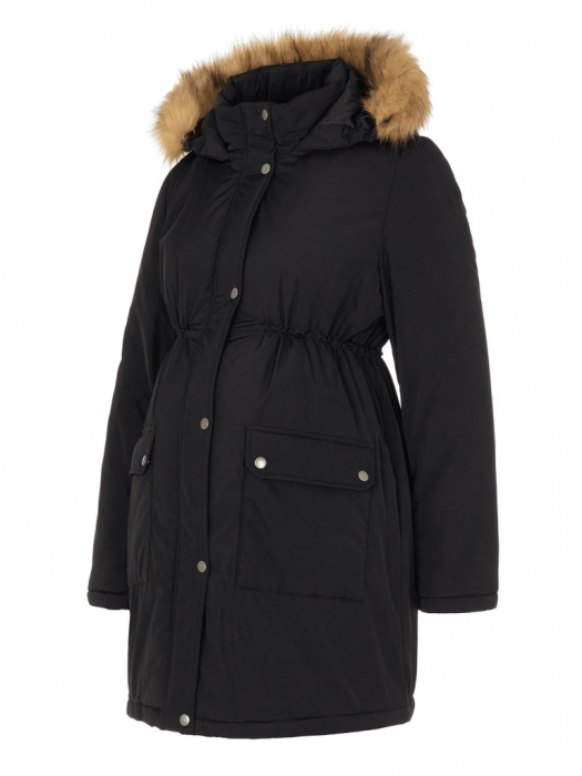 Geaca parka gravide 2 in 1 - Mamalicious Macy Black [6]