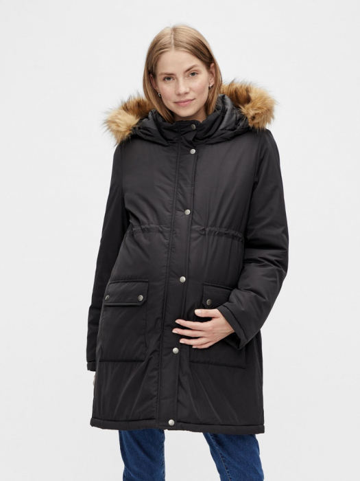 Geaca parka gravide 2 in 1 - Mamalicious Macy Black [2]
