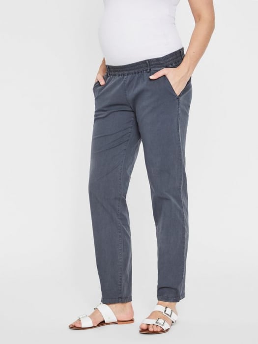 Pantaloni chino pentru gravide Mamalicious Playa [3]