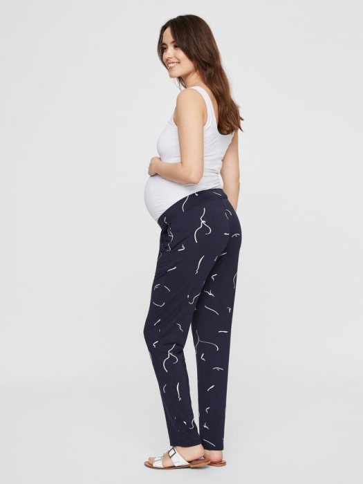 Pantaloni lejeri pentru gravide Mamalicious Effy [2]