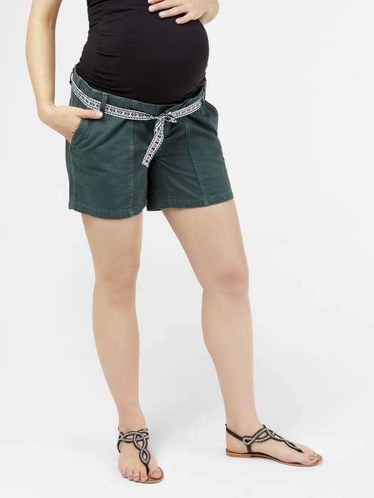 pantaloni-scurti-pentru-gravide-mamalicious-cancun-din-twill [5]