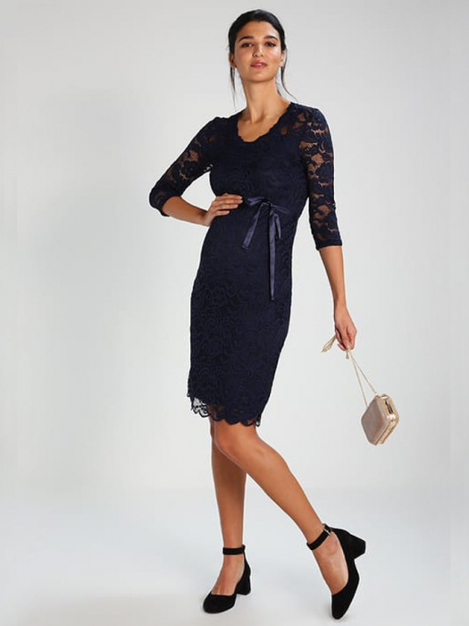 rochie-eleganta-gravide-mamalicious-mivana-blue [2]