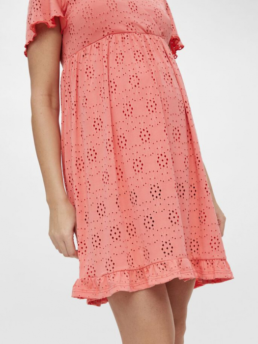 rochie-gravide-si-alaptare-mamalicious-denise-coral [5]