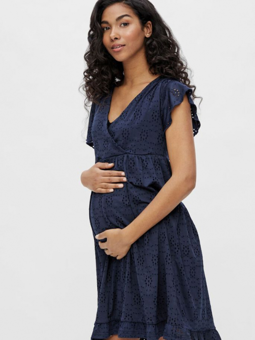 rochie-gravide-si-alaptare-mamalicious-denise-navy [5]