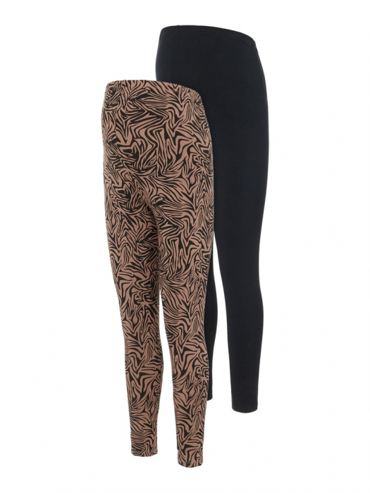 Set 2 colanti gravide, imprimeu leopard - Mamalicious Siggi [6]