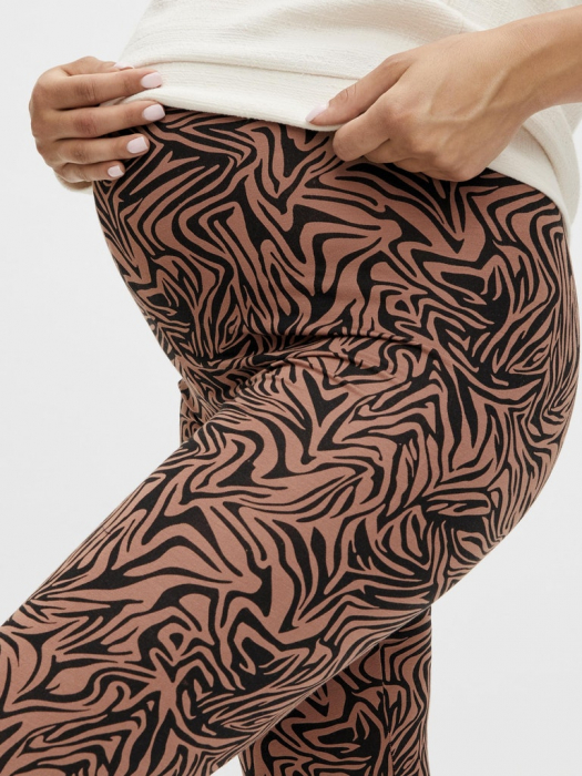 Set 2 colanti gravide, imprimeu leopard - Mamalicious Siggi [4]