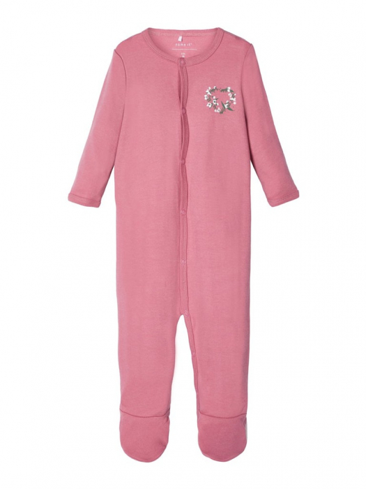 set-2-salopete-bebelusi-bumbac-organic-fete-name-it-heather-rose [3]