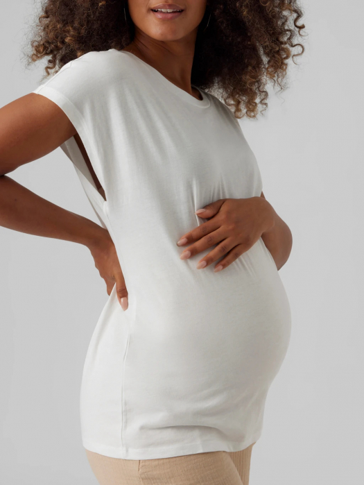 set-2-tricouri-gravide-vero-moda-pia-verde-alb [6]