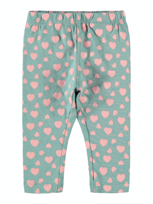 Set 3 pantaloni bebelusi bumbac organic fete - Katja [2]