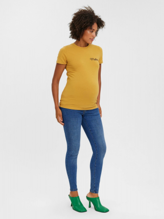 Pantaloni gravide - blugi-gravide-aspect-uzat-vero-moda-tanya-piping